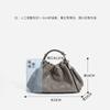 2025 New Niche Design Fashionable Retro Pleated Cloud Bag Shoulder Crossbody Classic Versatile Handbag Bag Women