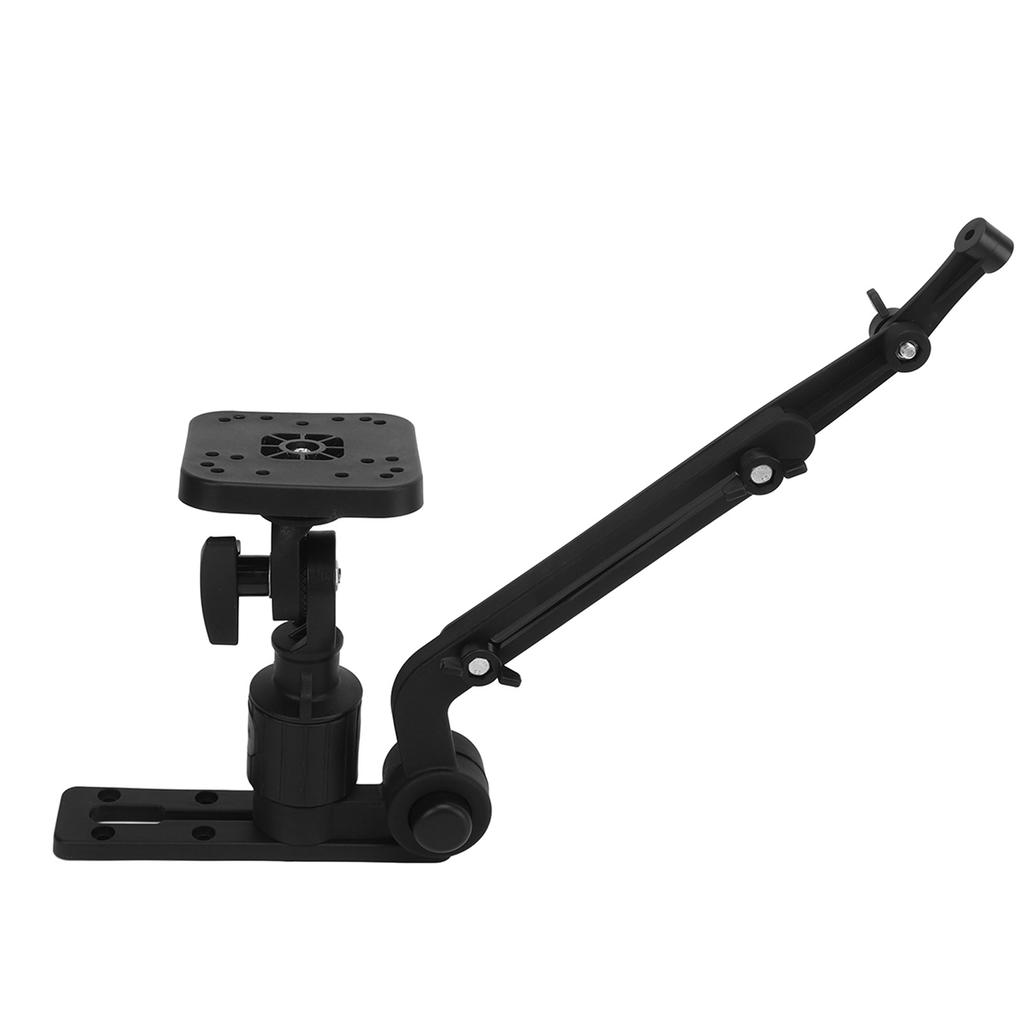 Fish Finder Base Kit Nylon and Stainless Steel Greater Clamping Force Transducer Mounting Arm for Fishfinder