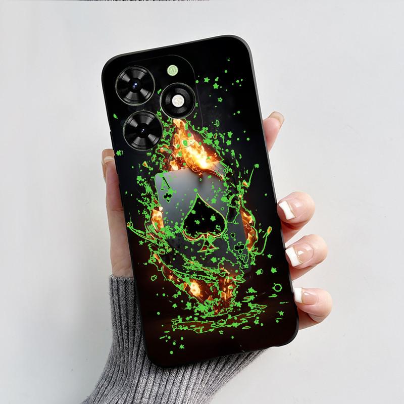 For Tecno Spark Go 2024 Case BG6 Black Myth Wukong Cover Shockproof Soft TPU Phone Case For Tecno Pop 8 Pop8 SparkGo 2024 Shell
