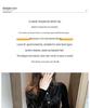 Women's Gold Velvet Flannel Shirt - Thick, Long Sleeve Base Layer for Autumn/Winter 2025