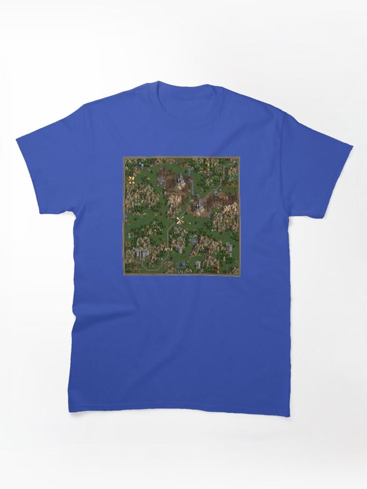 Command & Conquer Heroes Of Might And Magic III Map Classic T-Shirt