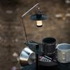 IGT Table Lantern Stand Aluminum Alloy Camping Light Holder Multifunctional Lamp Hanging Pole for Picnic Hiking Fishing