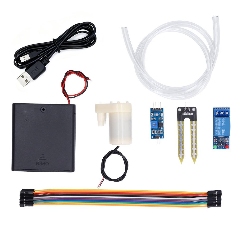 5V DIY Электронный набор для полива Автоматическая система Регулируемая чувствительность Автоматический модуль полива DIY Комплект