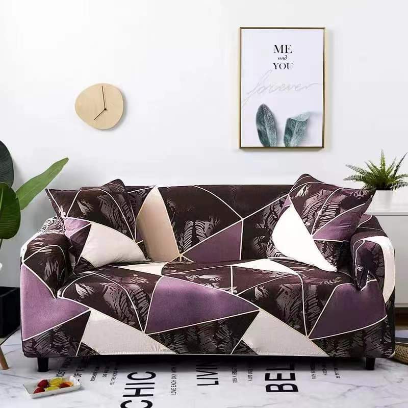 1pc Bohemian Sofa Slipcover, Non-slip Sofa Cover, Elastic Couch Cover Furniture Protector for Bedroom Office Living Room Home Decor
