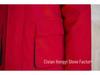 Men's Winter Anti-static Cotton-padded Work Jacket, Removable and Thickened for Warmth and Labor Protection.