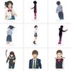 16CM Anime Your Name Cosplay Acrylic Stand Ornaments Okudera Miki Natori Sayaka Tachibana Taki Figure Stand Halloween Gifts