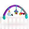 Baby Mobile Clip With Rattles And Soft Fabric Toy For Infant Sensory Development