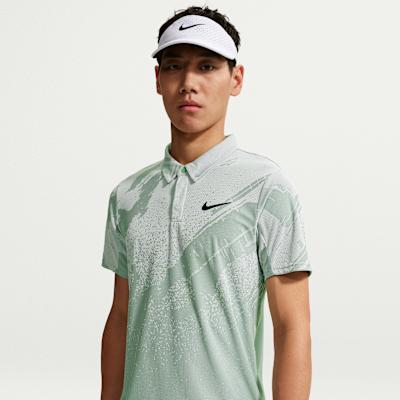 Nike Dri Fit Polo Shirts Men s Mild Gray Green/Slight Green/Black Lape XL