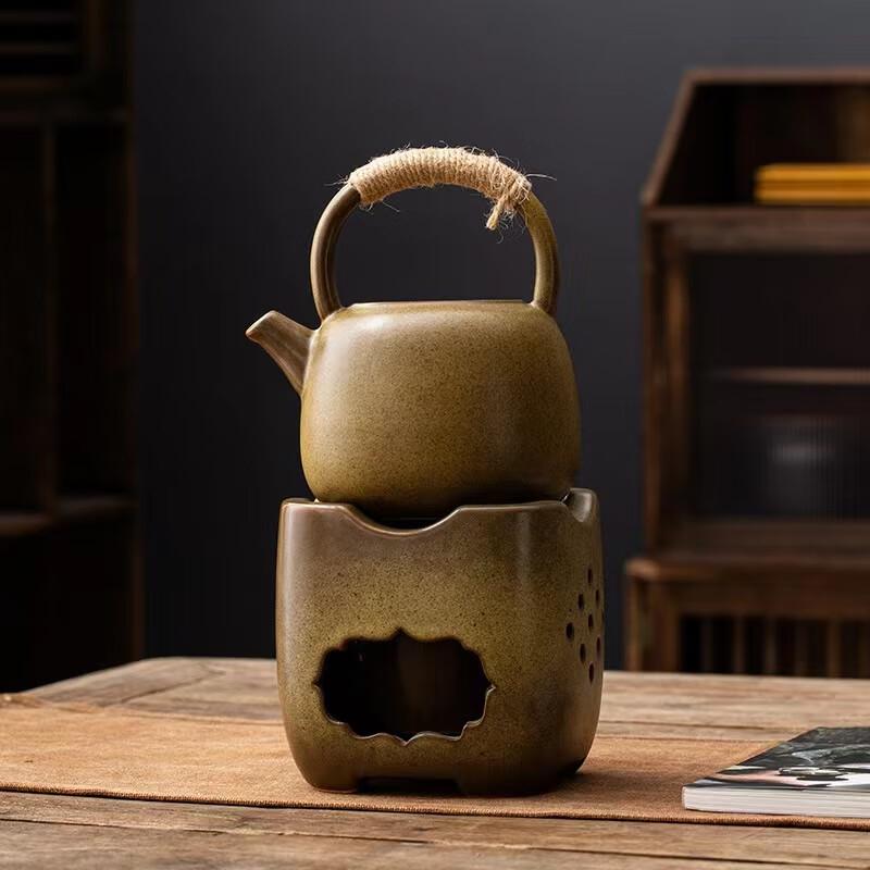 Hao Ku Handmade Red Clay Tea Ceremony Charcoal Stove