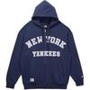 New Era SS25 Trend Basic Series MLB New York Yankees Embroidered Letter Loose Hoodie Unisex Hoodies 14529395