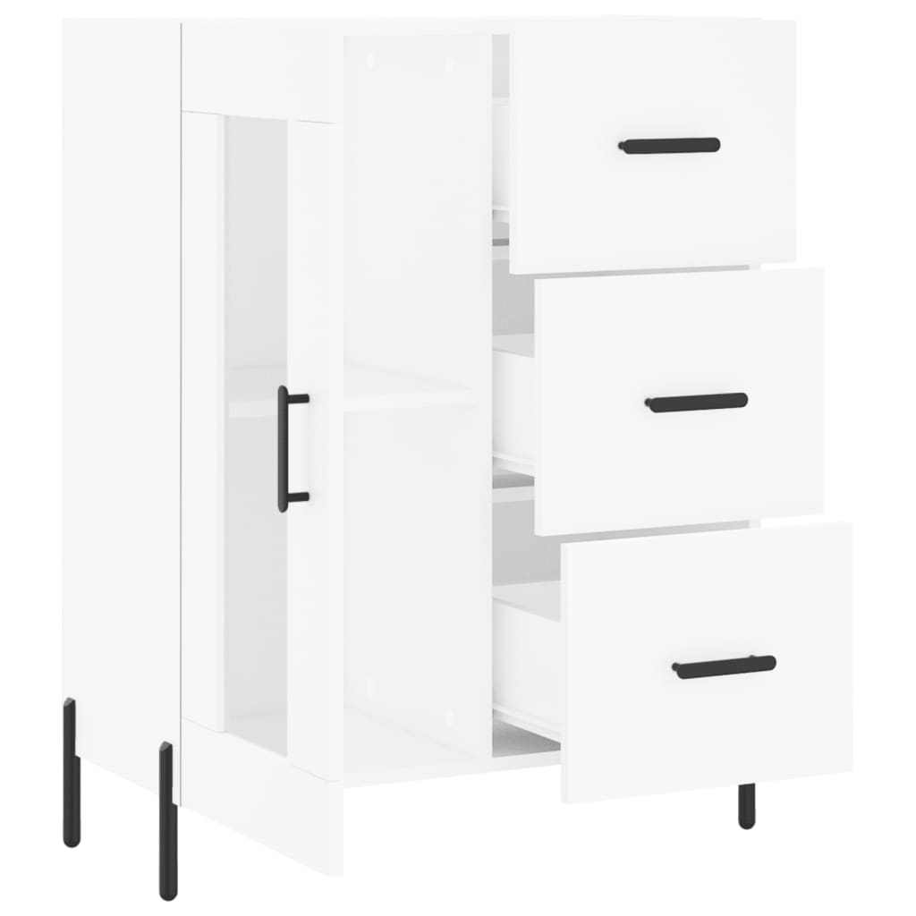vidaXL Sideboard Weiß 69,5x34x90 cm Holzwerkstoff