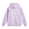 Li Ning Sports Trend Series Fashion Versatile Moisture Wicking Hoodie Women hoodies Twilight-Purple AWDU454-7