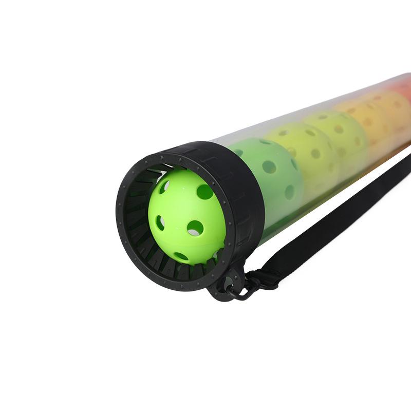 Portable Pickleball Ball Picker Upper, Holds 12 Balls, No Bend Ball Bucket