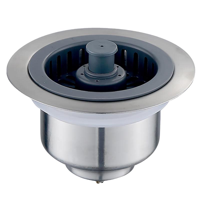 Pollock Kitchen Sink Double Filter Strainer and Drain Stopper