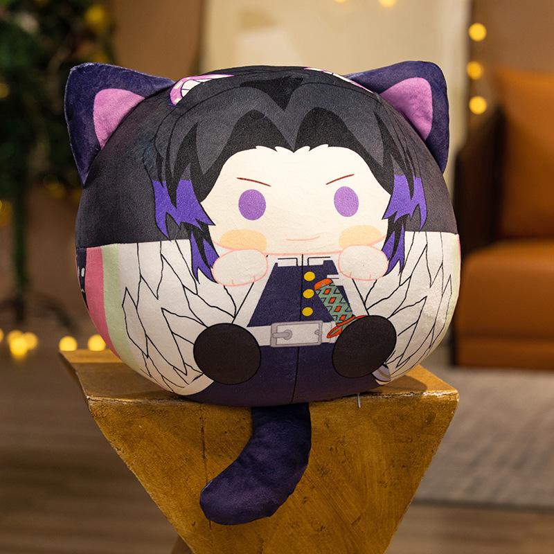 Demon Slayer Peripherals Tanjiro Nezuko Pendant Zenitsu Kocho Ninja Inosuke Plush Doll Anime Gift Collection