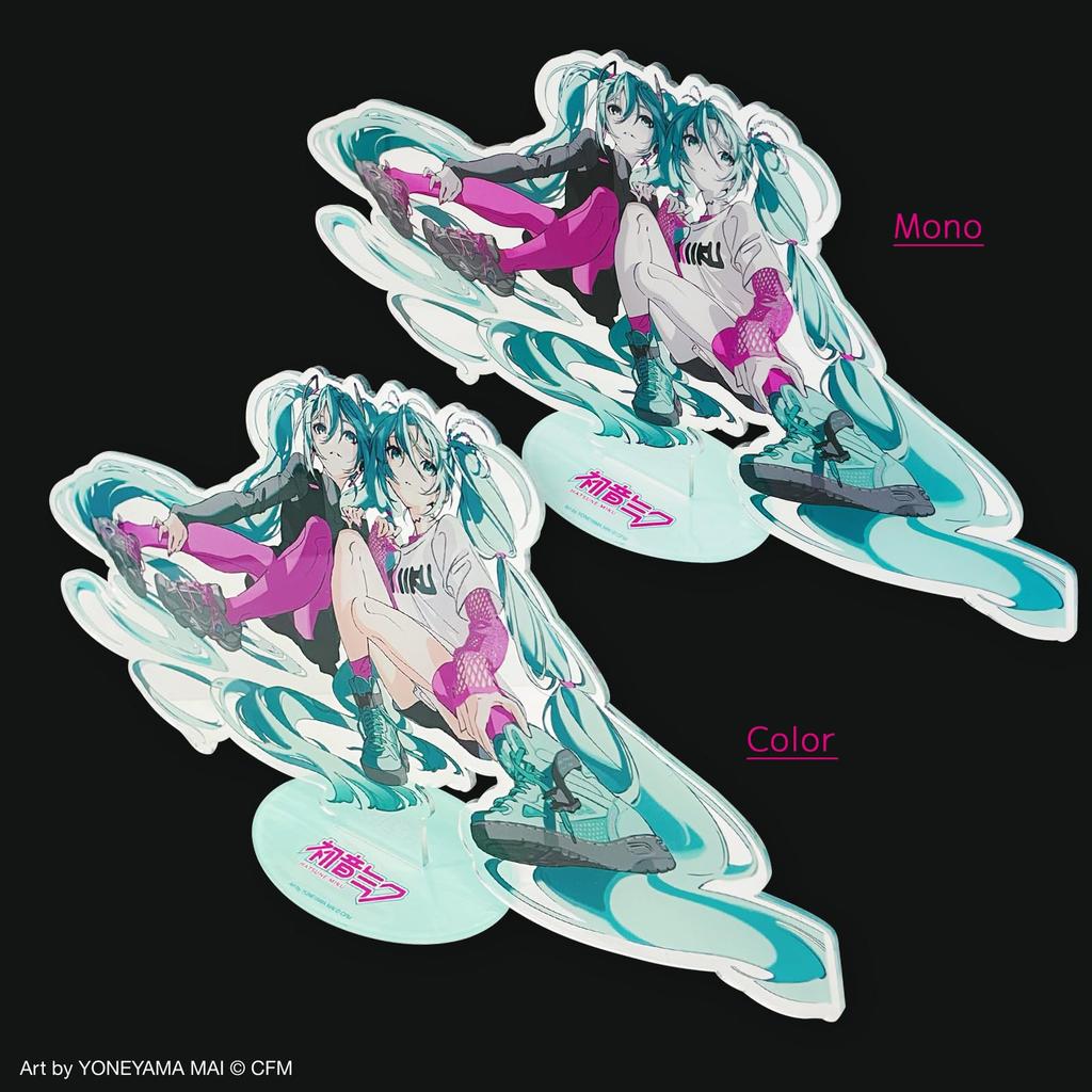 Hatsune Miku Vocaloid Hatsune Miku Series GT Project Senbonzakura Idol Mai Yoneyama Original Illustration Twin Tails Mai Yoneyama Acrylic Stand Big