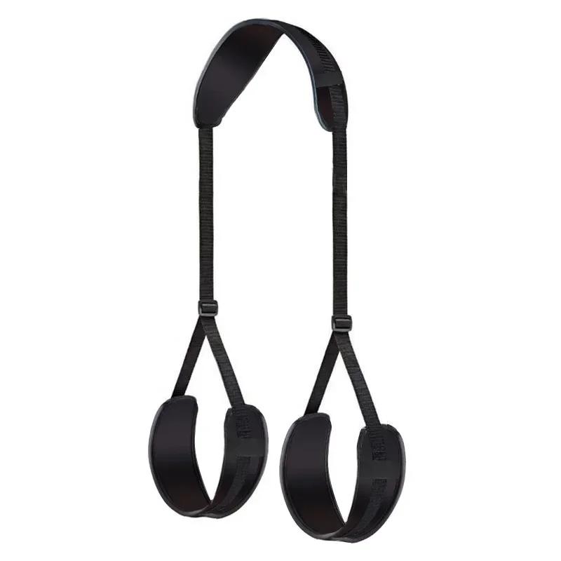 Adjustable  Thigh Restraint Kit for Couples – Erotic Bondage Set with Leg Spreader, Blindfold & Neck Support Pillow