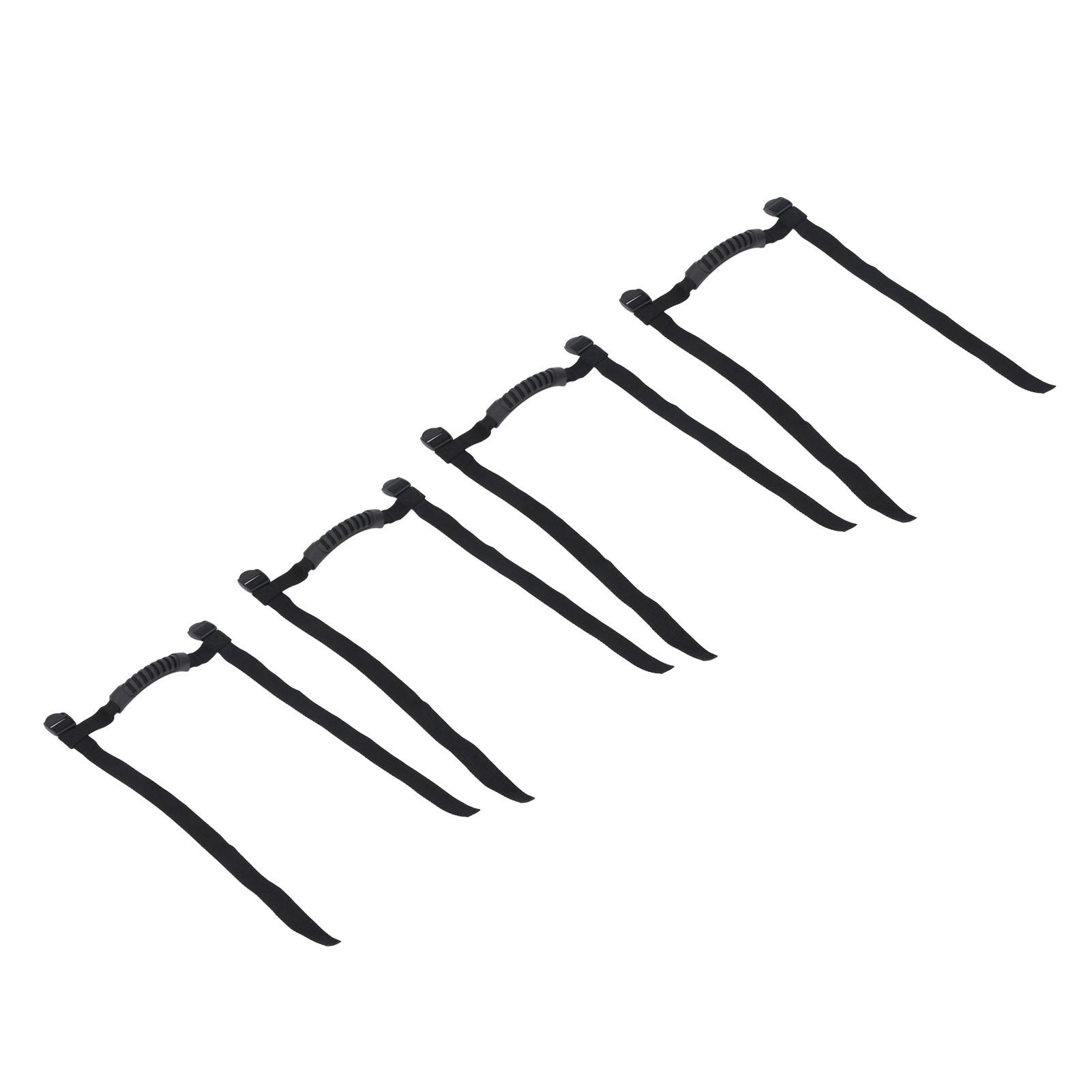 

4 шт. противоскользящие ручки для рулонного бара для Wrangler YJ TJ JK JKU JL JLU Sports Sahara 19552024 черные