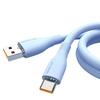 120W Ultra-Fast Type-C Silicone Cable, 6A Compatible with Huawei Honor