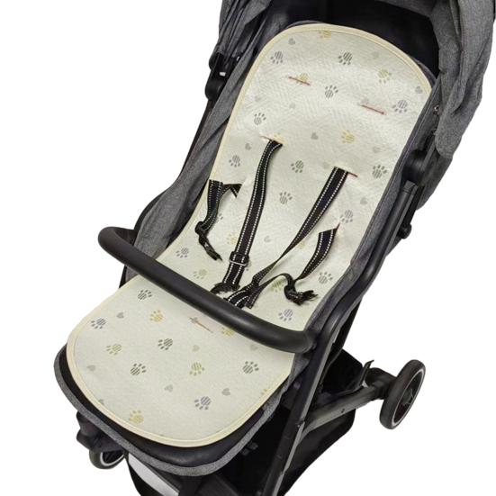 

Универсальный коврик для детской коляски, дышащий чехол для детской коляски, защитные ремни безопасности, охлаждающий коврик с рисунком из мультфильма для летних колясок A Paw