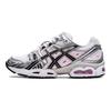 Asics Gel Nimbus 9 White Light Pink Women Sneakers Black 1202A278-103