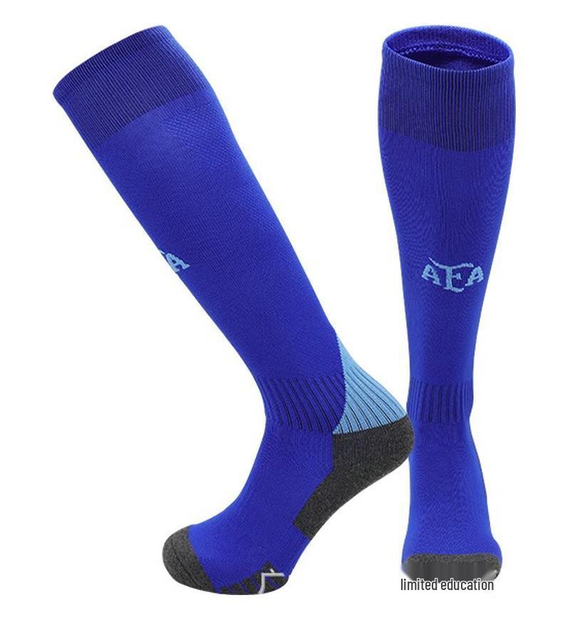 World Cup Over-the-Knee Football Socks - Argentina & Miami Barca Design for Adults & Kids