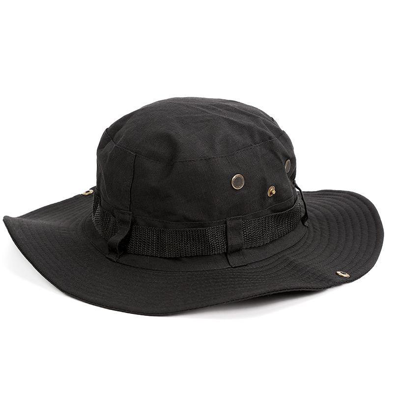 Double-Sided Outdoor Wide Brim Bucket Hat for Fishing, Hiking, and Sun Protection