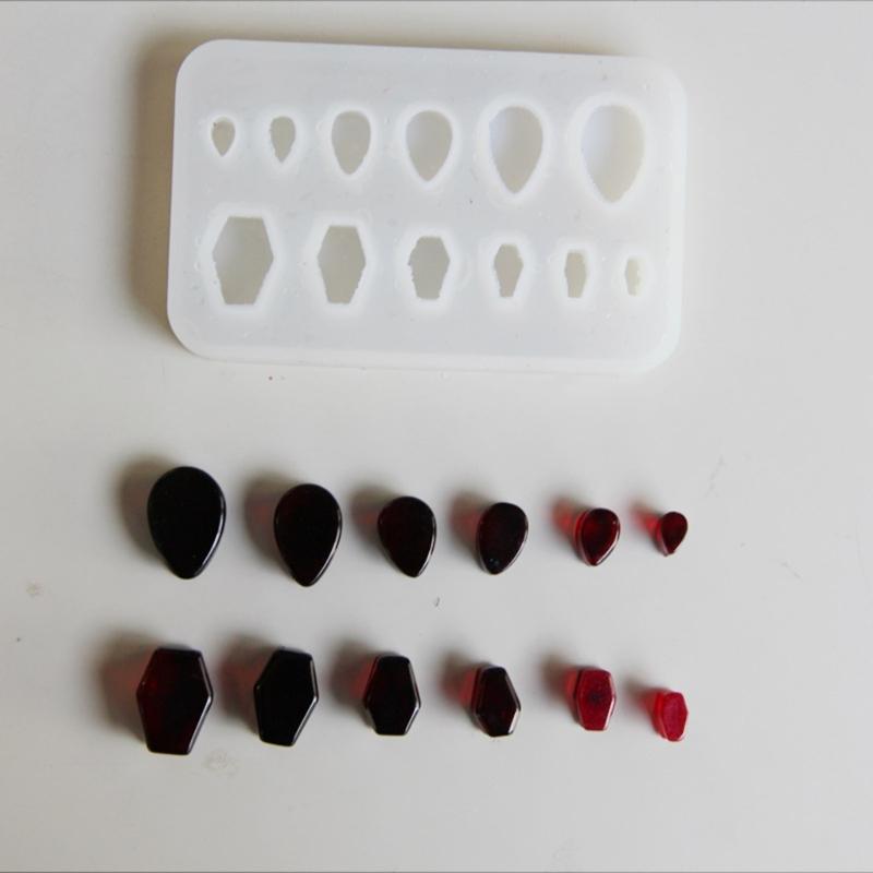 Sturdy Flexible Silicone Mold for Crafting Unique Ear Stretcher Expander Jewelry Decorations and Individualized Artwork