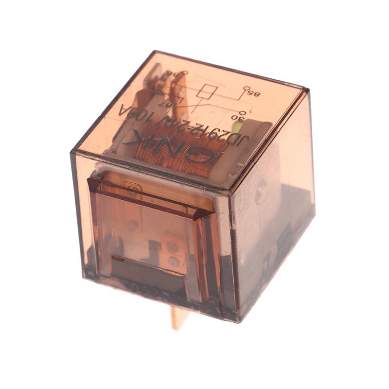 Dc 12V 24V Waterproof Automotive Relay 4/5Pin Spdt Car Control Device 100A With Light Car Relays Control Switch