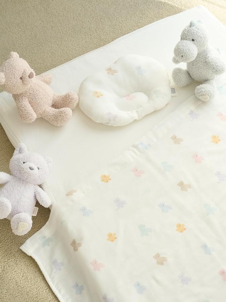Gelato Pique Plush Gauze Blanket PSGG252838OWHTF [Sleep] [Baby]