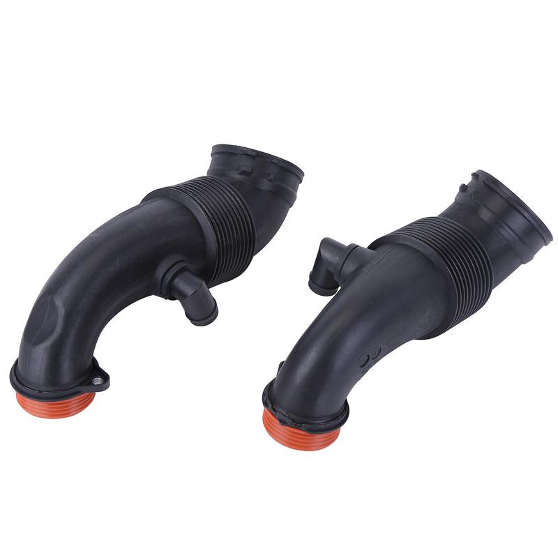 For 2014-2019 BMW X5 X6 4.4L LEFT RIGHT ENGINE AIR INTAKE HOSE OUTLET DUCT PIPE 13717638568 13717638569