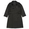 Fortuna Tokyo HK Collection Trench Black Men's Coat, (FT-TCOAT-BK)