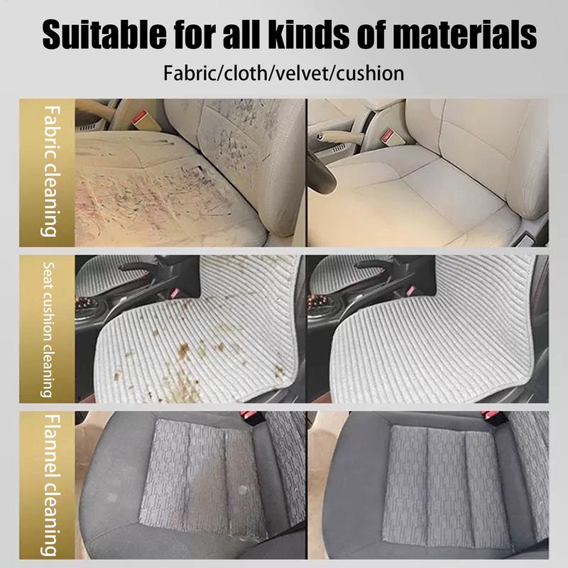 Fabric Car Seat Cleaner 500ml Deep Cleaning User Friendly Stain Remover Auto Interior Cleaner Car Detailing Kit For Trunk Mats