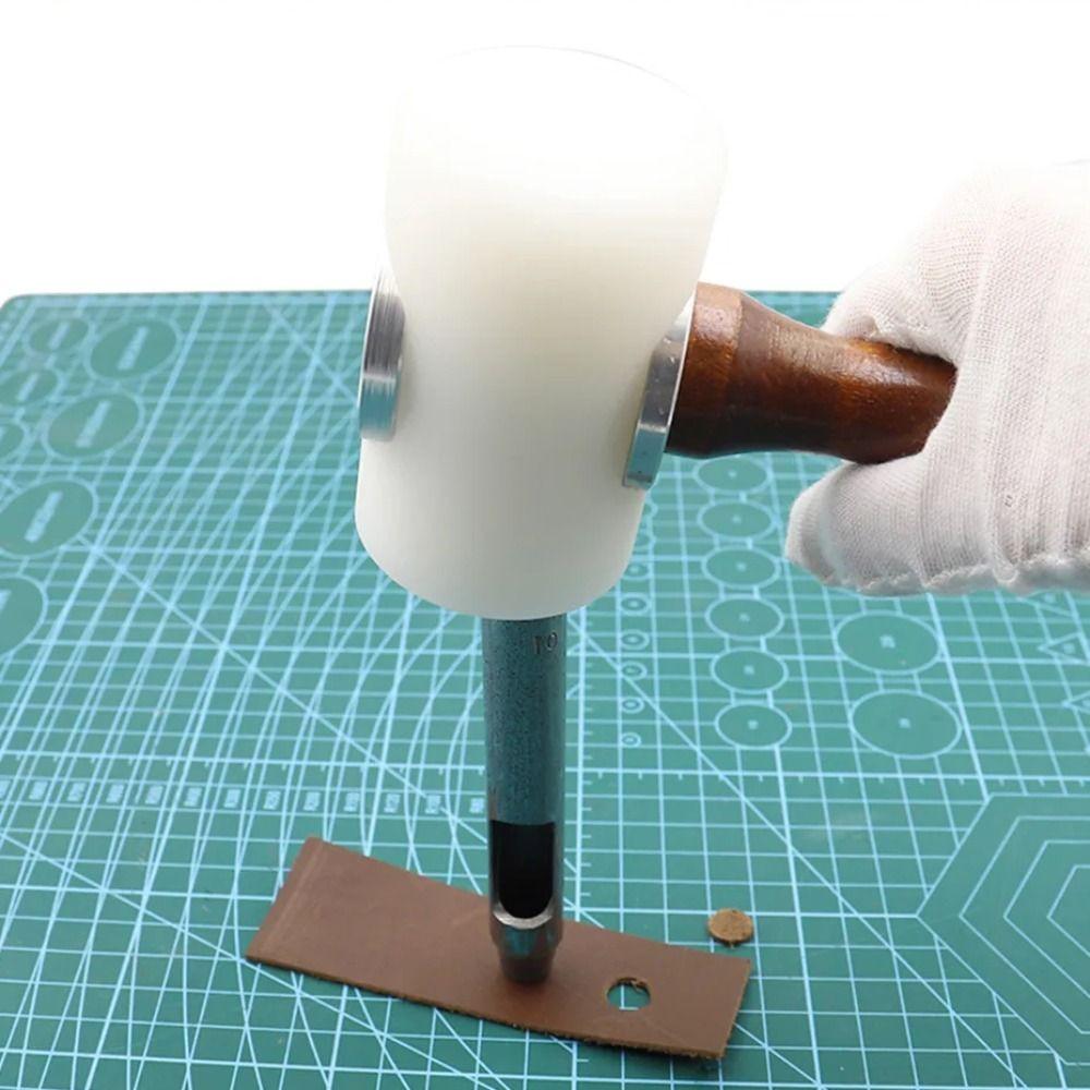 Multi Size Leather Carve Hammer T-head Percussion Hammer Leather Craft Hammer  Handwork