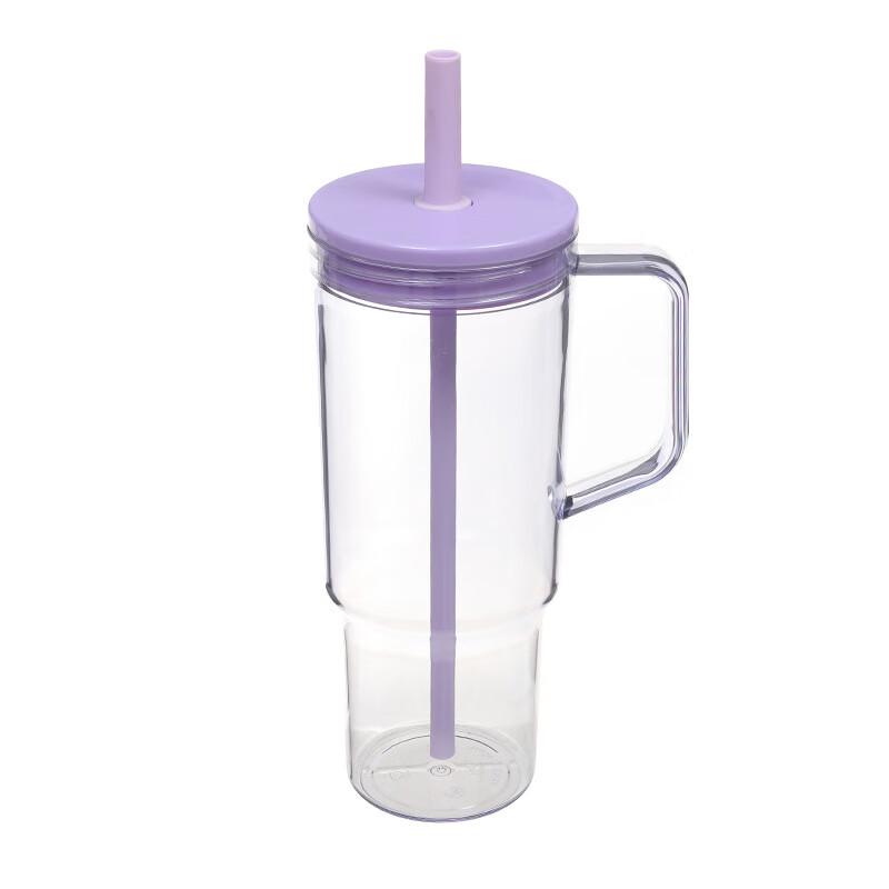 Shangqi Portable Sports Water Bottle with Straw