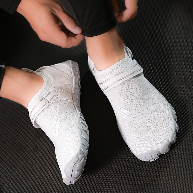 Indoor fitness shoes ******** rope shoes Mute treadmill shoes Gym training Yoga five-finger sneakers