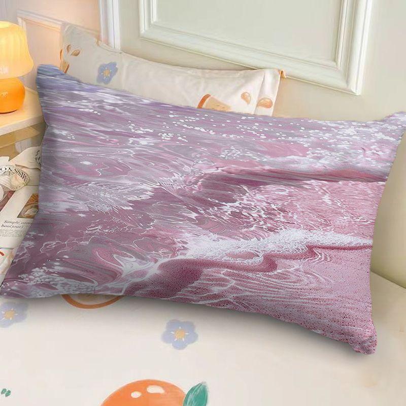 High-End Luxury Free-Style Ocean Wave Beach Sofa Cushion,Rectangular Bed Backrest