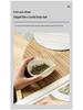 Dehua White Porcelain Tea Scoop for Pu'er Tea Ceremony – Ceramic Tea Leaf Holder and Viewing Tool.