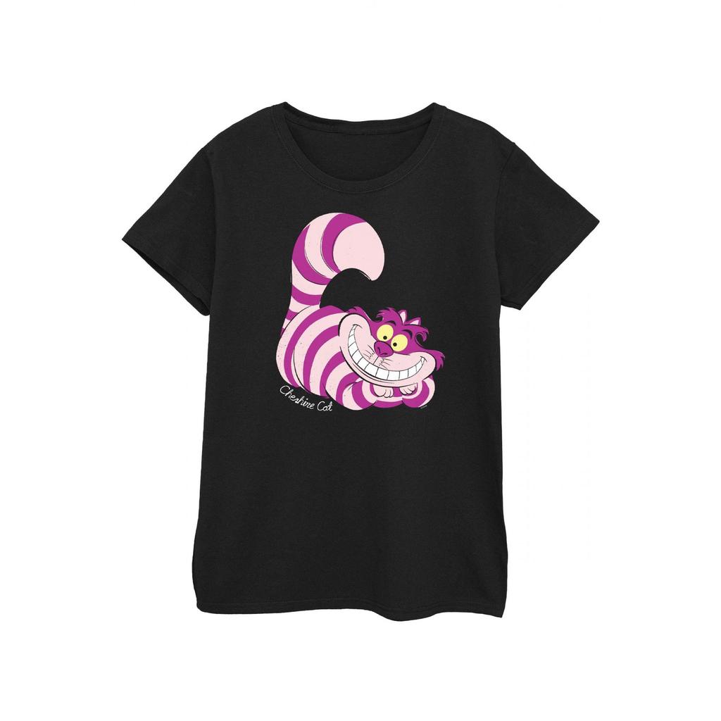 Alice In Wonderland Womens/Ladies Cheshire Cat Fitted T-Shirt