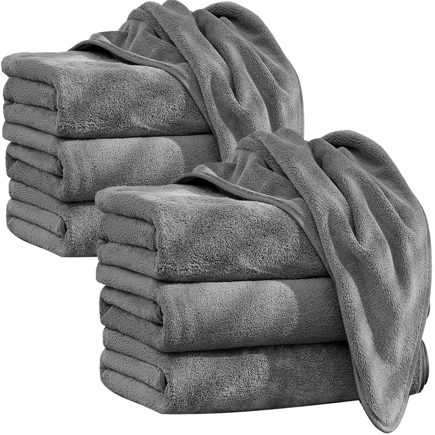 

Большое полотенце для ванной, антибактериальное и дезодорирующее, быстрое, быстрое, для гостиничной бани, коммерческое использование, пушистое, мягкое, [SANRUIHE] Нановолокно, впитывающее, сушит,