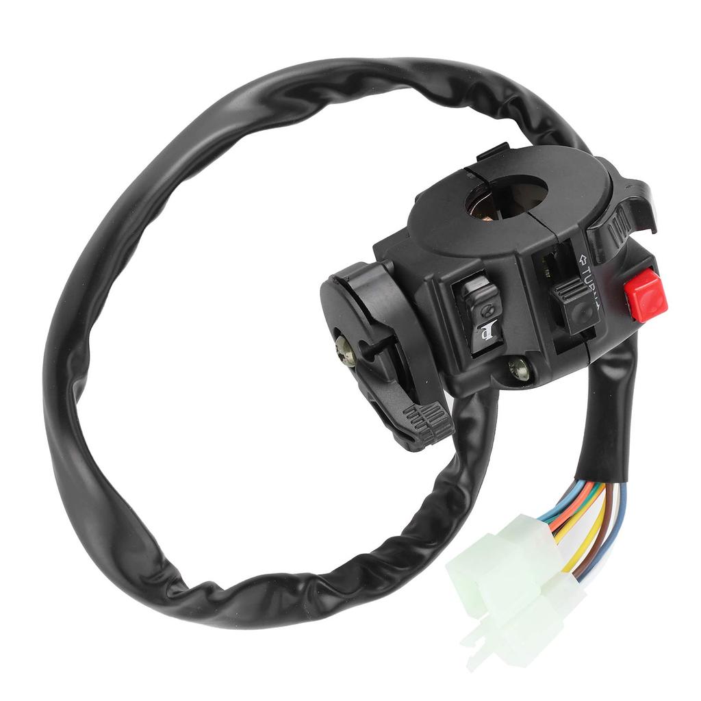 Motorcycle Handlebar Switch,ATV Handlebar Switch,22mm Handlebar Switch,9-Pin 8Wire Fits 200cc250cc Dirt Quad Bike Bike Atv