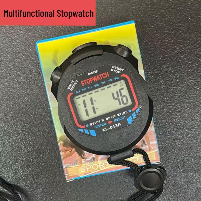 XL-013A Multifunctional Sports Stopwatch & Referee Timer with Full Hour Alerts Anytime