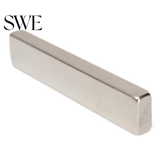 1 Adet 50x10x5mm Süper Güçlü Nadir Toprak Neodimyum Uzun Çubuk Blok Motor Mıknatısı