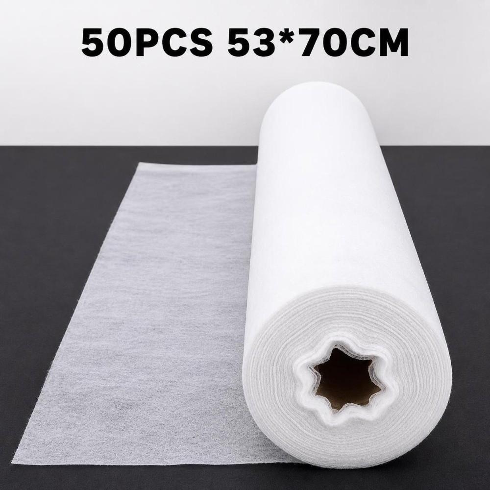 50pcs/roll Thin Disposable Bed Sheets Universal Protective Bed Sheets  For Tattoo Parlor