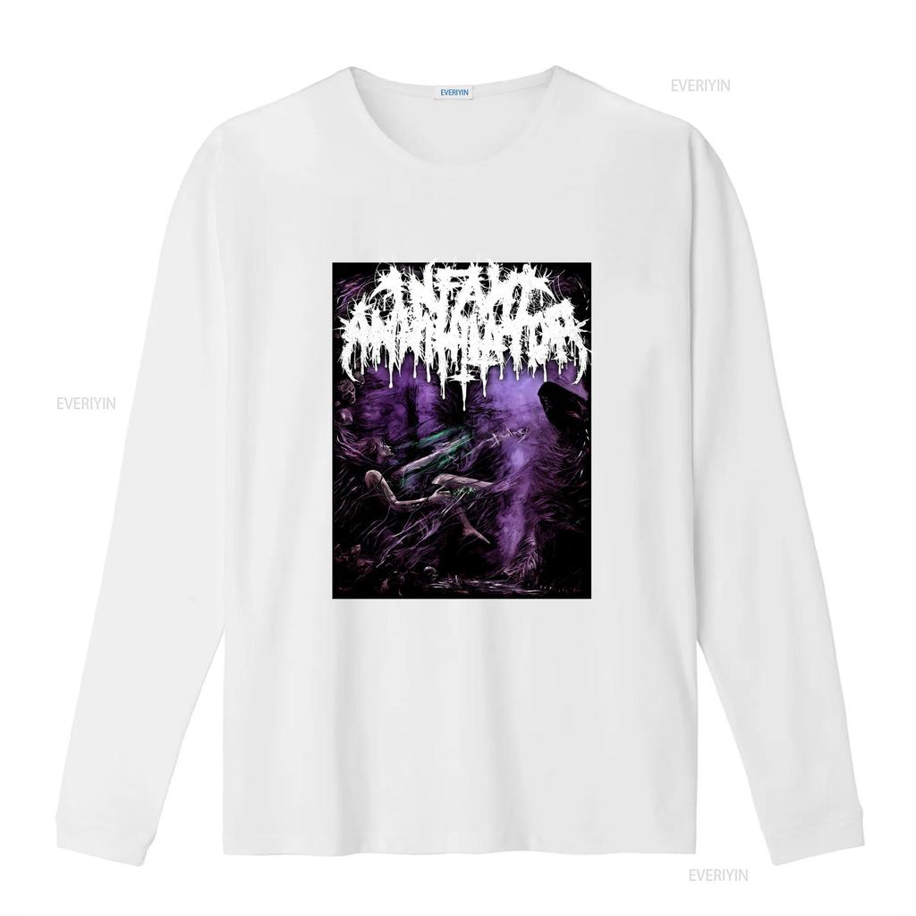 Infant Annihilator Band Music Lover Cotton Black T Shirt All Sizes S 5XL K425 Vintage Washed Stretched Versatile