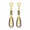 Choker Pull-able Zipper Sweater Chain Titanium Steel Clavicle Necklace Zipper Necklace  Couple
