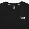 The North Face T-Shirts Unisex Black Crew Neck Moderate Straight Fit NT7UN25A