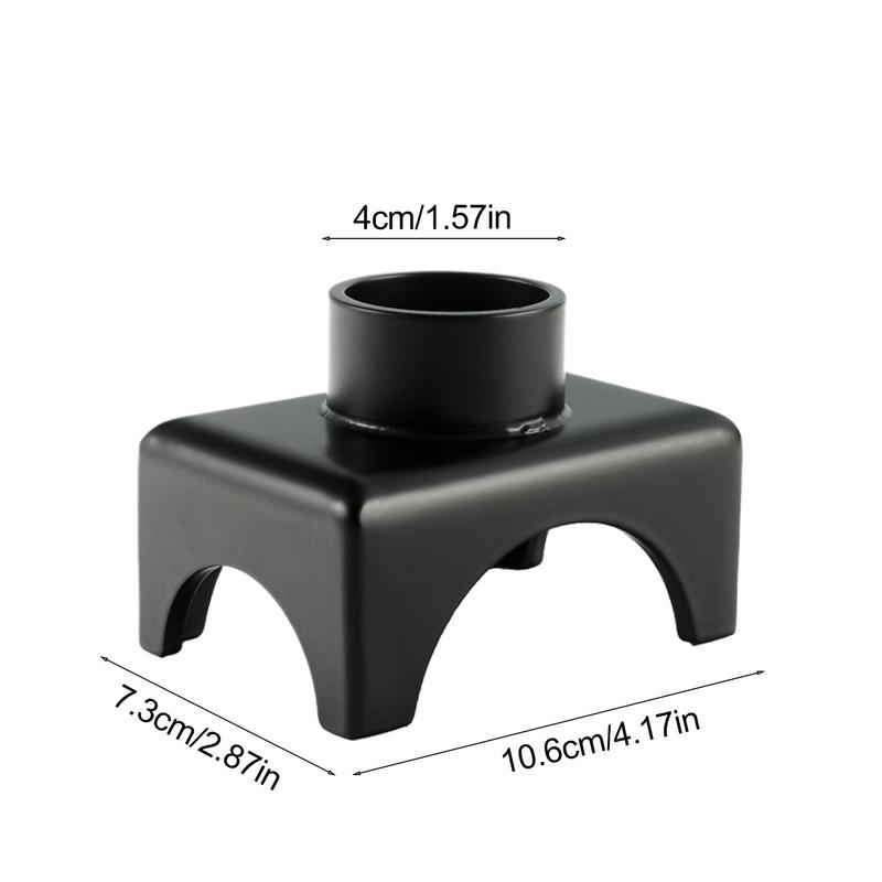 Jack Shaft Saddle Adapter Axle Adapter 2Inches/3Inches Steel Saddle Adapter Jack Accessories Lifting On Axle Tube Automotive