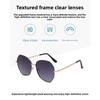 Sunglasses Female Korean Version Tide Shading Polarized Ins Sunglasses Fashion Polygonal Large Frame High Definition UV Protection Glasses