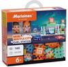 Plastic Constructor Marioinex Mini Waffle Gas Station, 148 Parts